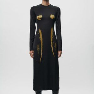 NWT SILHOUETTE PRINT DRESS ZW COLLECTION